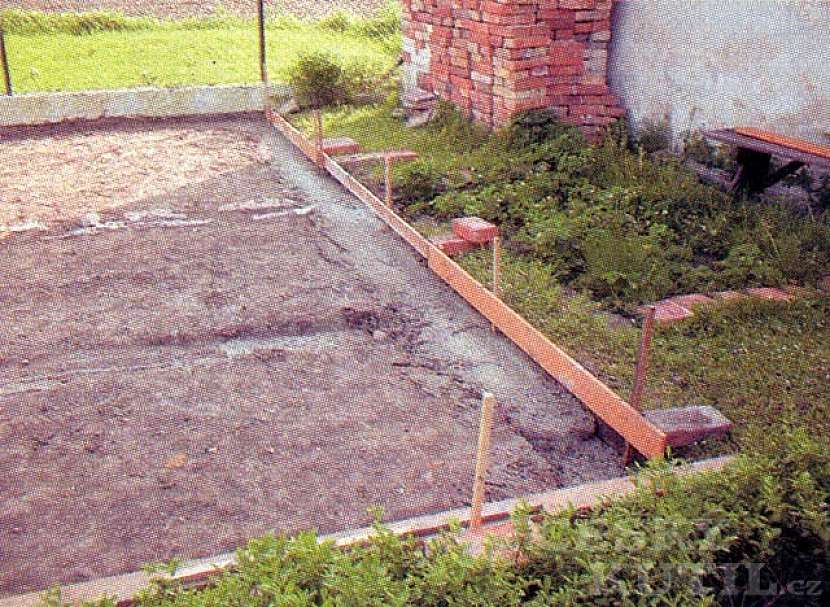 Stavba zahradní kuchyně – 1. díl