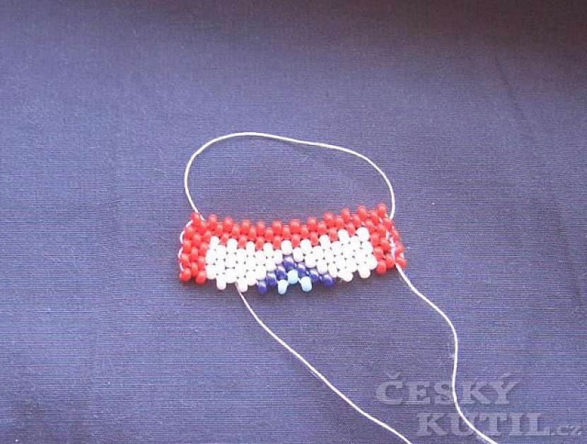 Návod na šité indiánské korálky