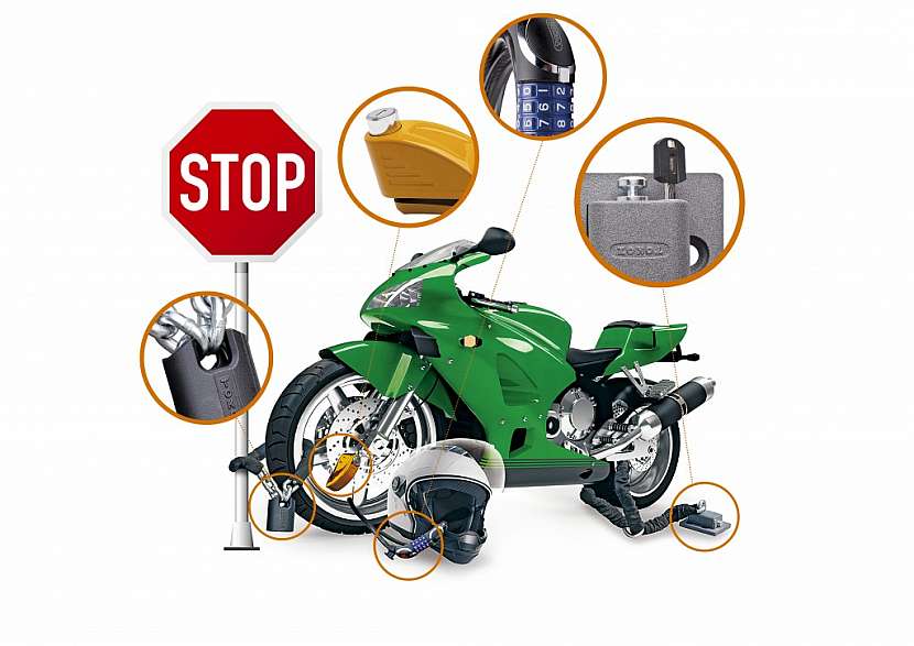 Zabezpečení motorky