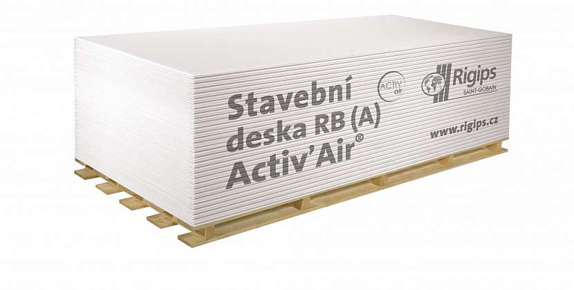 Přijďte zdarma ke stánku společnosti Rigips na veletrhu For Habitat 2015 a získejte slevu 25% na desku Activ´Air