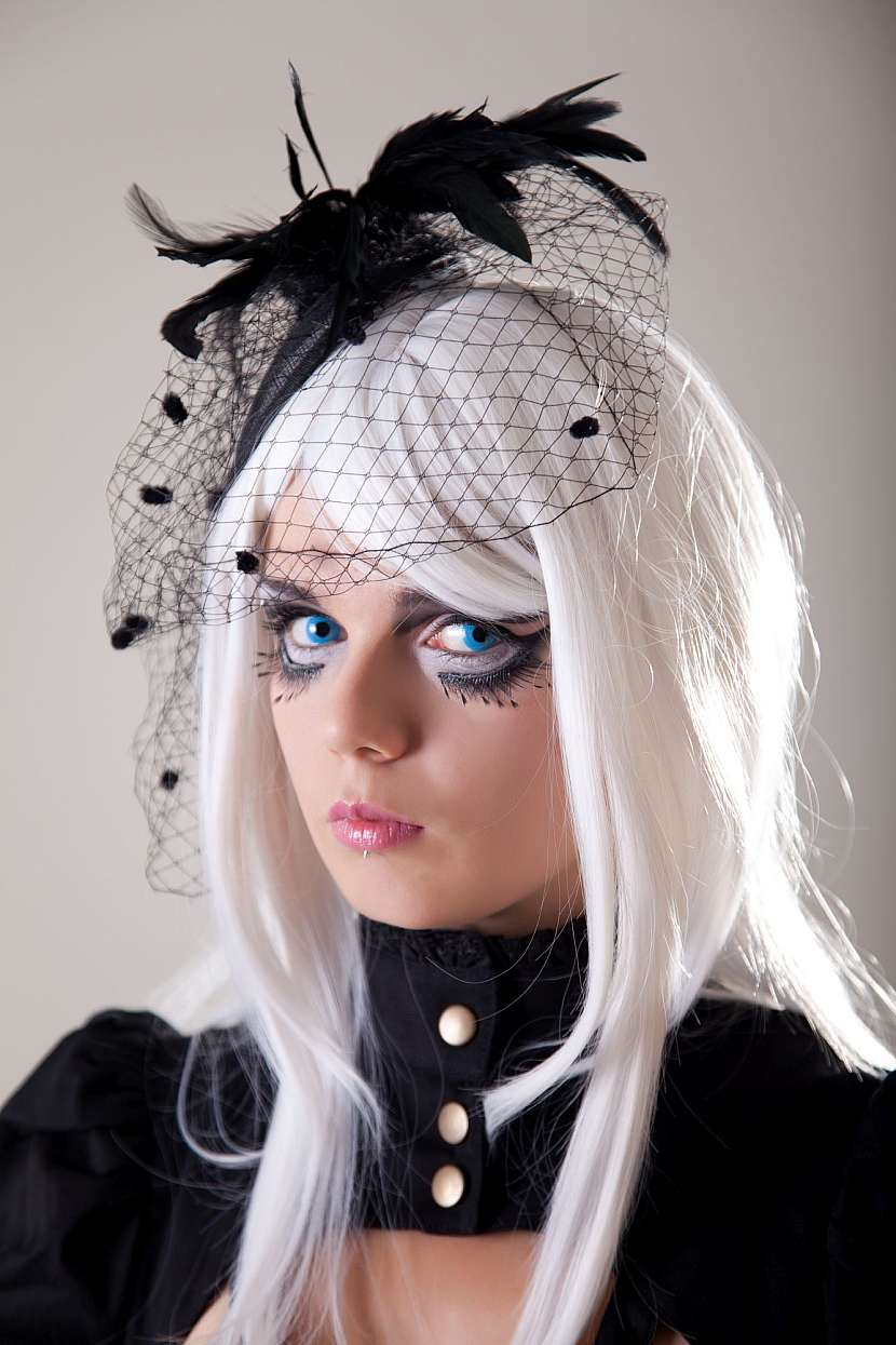 Fascinátor gothic