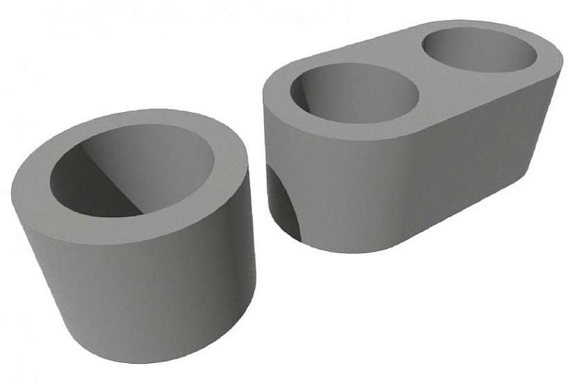 Designové tvarovky RONDE BLOCK
