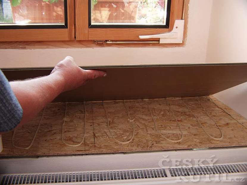 Obložený parapet