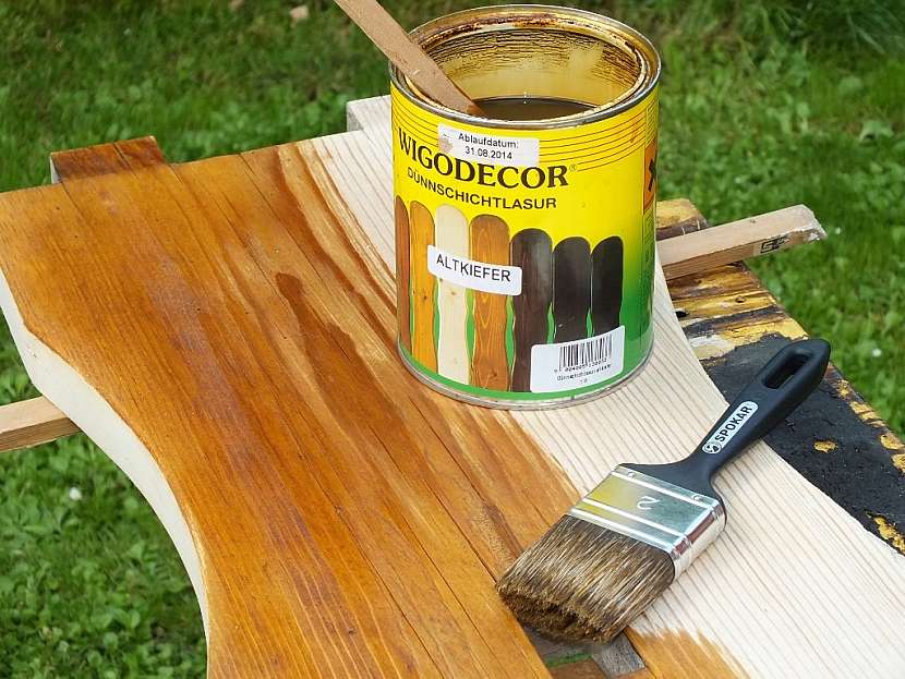 Postup renovace:
