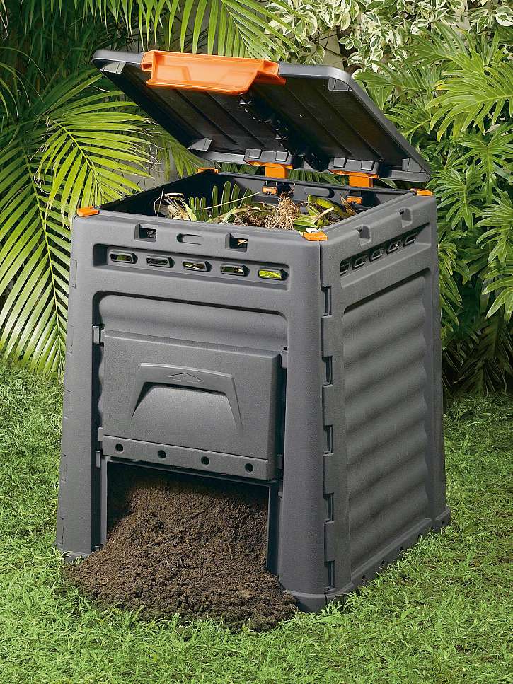 Na kompostér by měl dopadat déšť a ze všech stran k němu proudit vzduch
