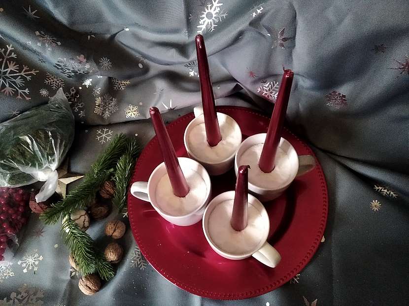 Adventní věnec polotovar