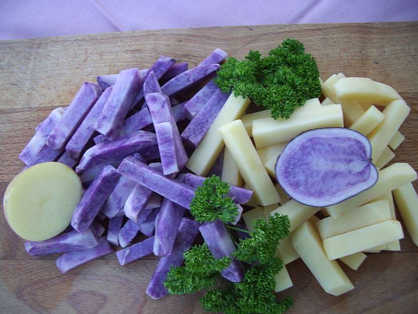 Barevné hranolky