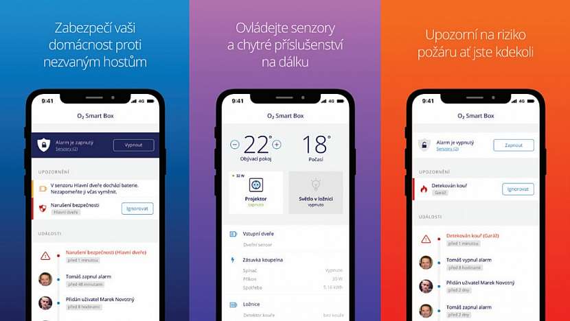 Jednoduché nastavení a ovládání vašeho internetu přes mobilní aplikaci O2 Smart Box (Zdroj: O2)