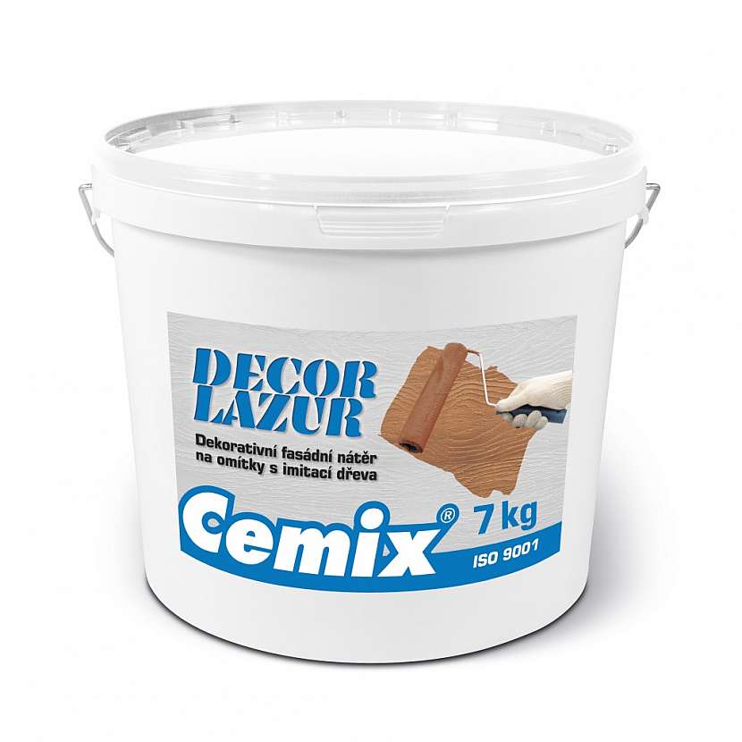 Cemix novinky pro rok 2017 je kreativní omítka MAGIC DECOR WOOD pro vytváření imitace dřeva na fasádách.
