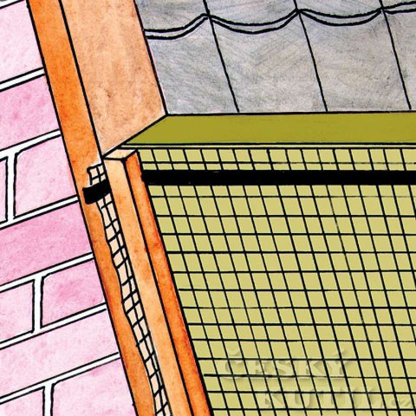 Zateplení šikmé střechy – postup
