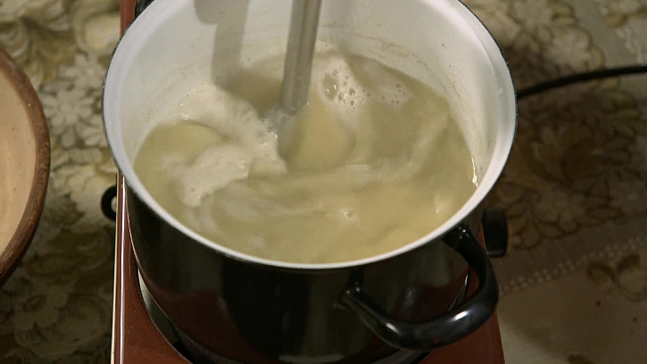 Mixování polévky