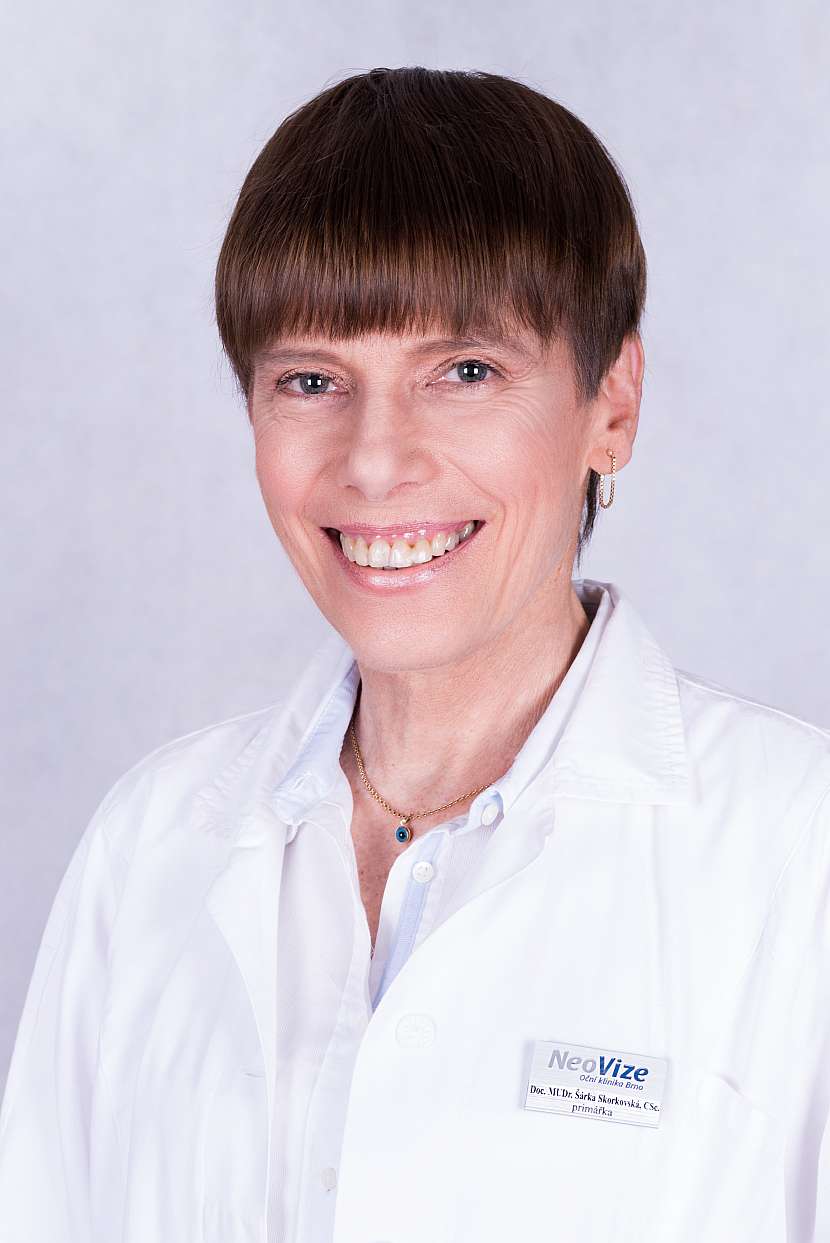 Doc. MUDr. Šárka Skorkovská, CSc_primářka Oční kliniky NeoVize Brno