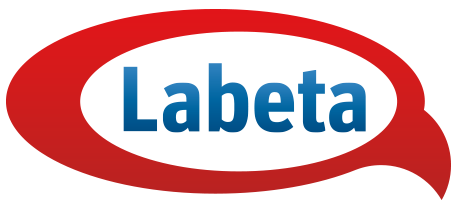Logo pořadu LABETA, a. s