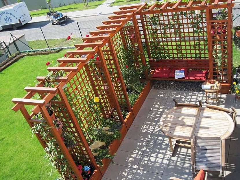 Pergola jako stavebnice