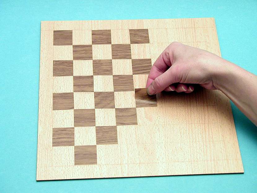 Vytvořte vzor šachovnice