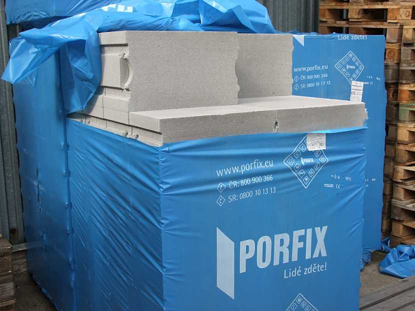 Výhody stavebního systému PORFIX