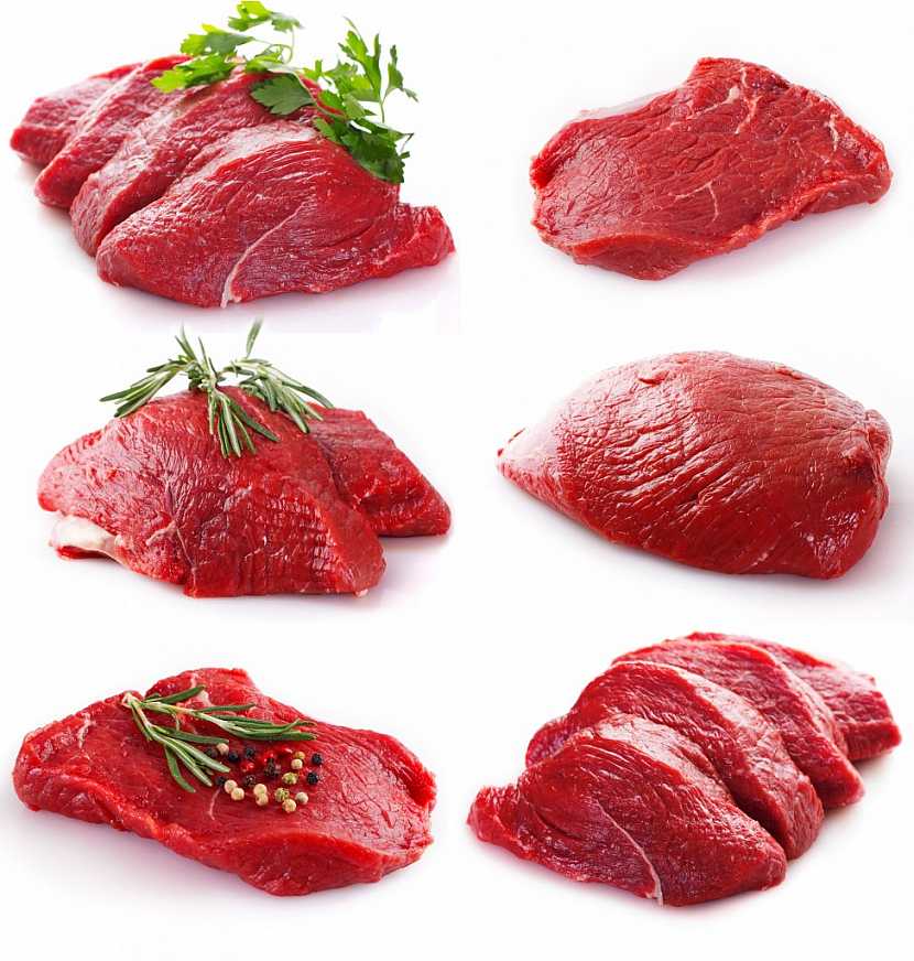 Zadní maso je využitelné na plátky, roštěnky nebo steaky