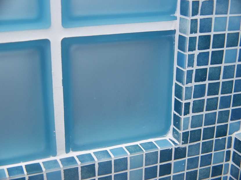 Koupelna v modrém