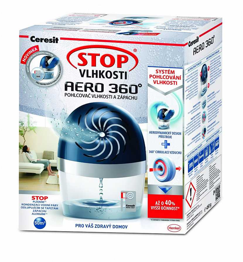 Ceresit STOP VLHKOSTI AERO 360°: Sezóna „lufťáků“ v plném proudu