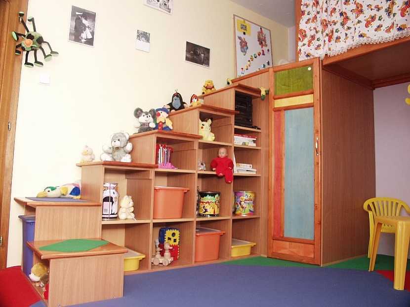 Dětský pokoj potřebuje úložné prostory