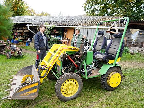 otevřít: Variabilita doma vyrobeného traktoru vám vyrazí dech