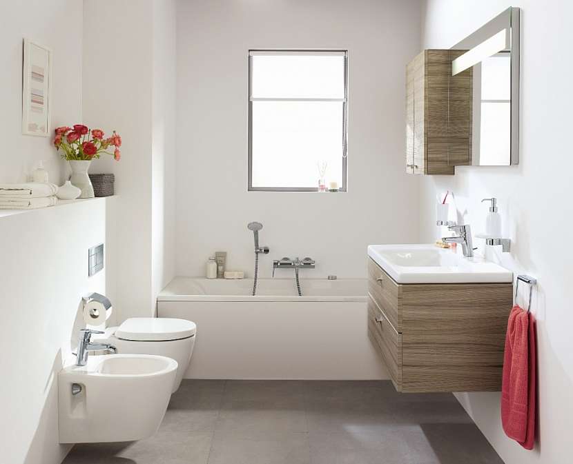 Nový trend v koupelnovém designu do malých koupelen: koupelnová kolekce Connect Space