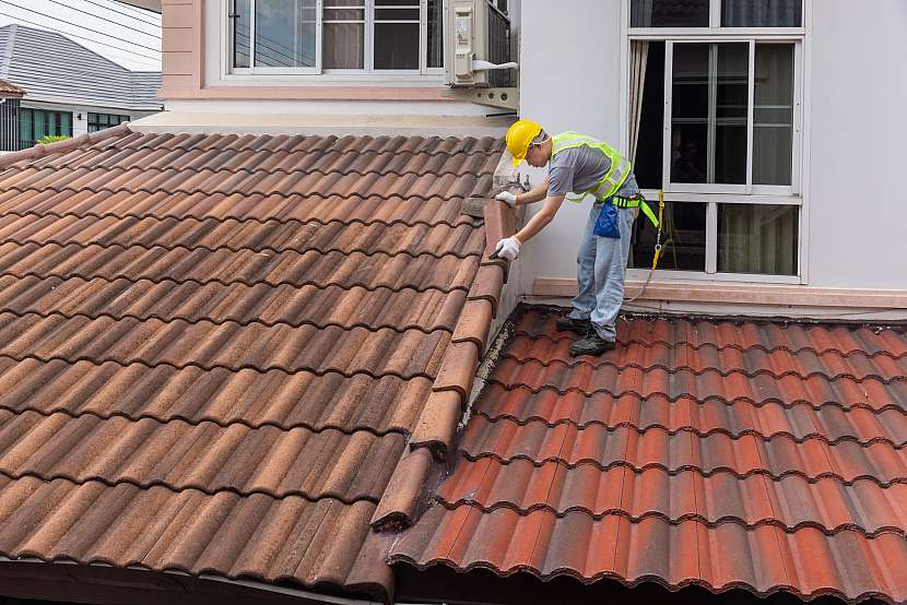 Nátěr střechy chemickými přípravky prodlouží její životnost 