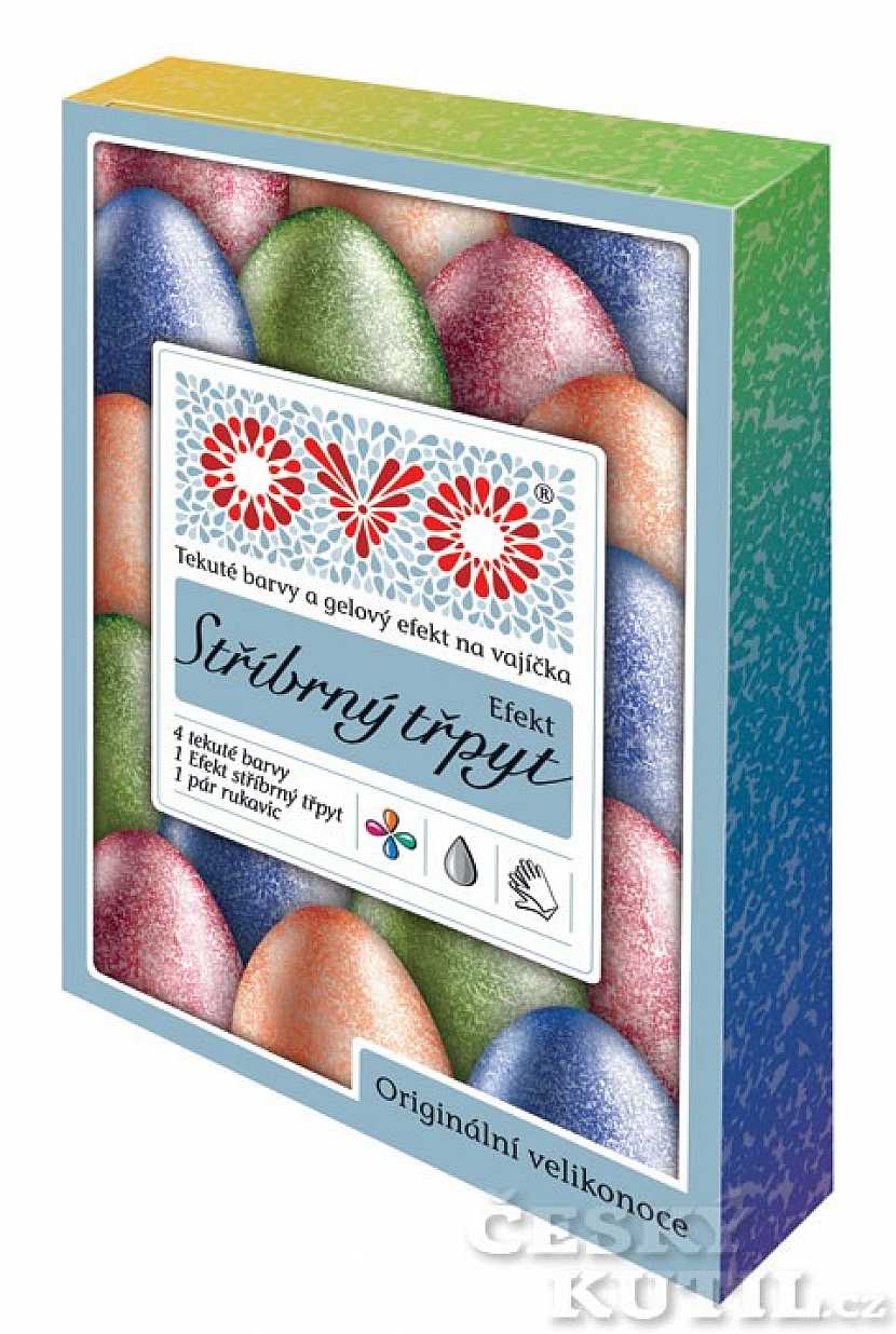 Zdobení velikonočních vajíček – perleťové barvy