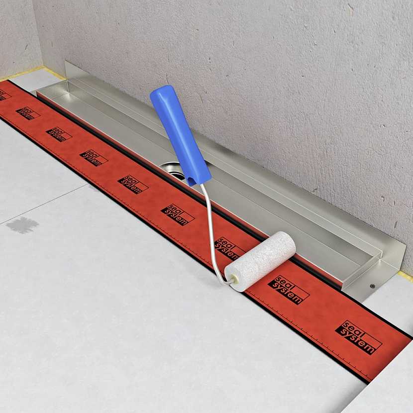 Montážní postup instalace sprchového podlahového setu