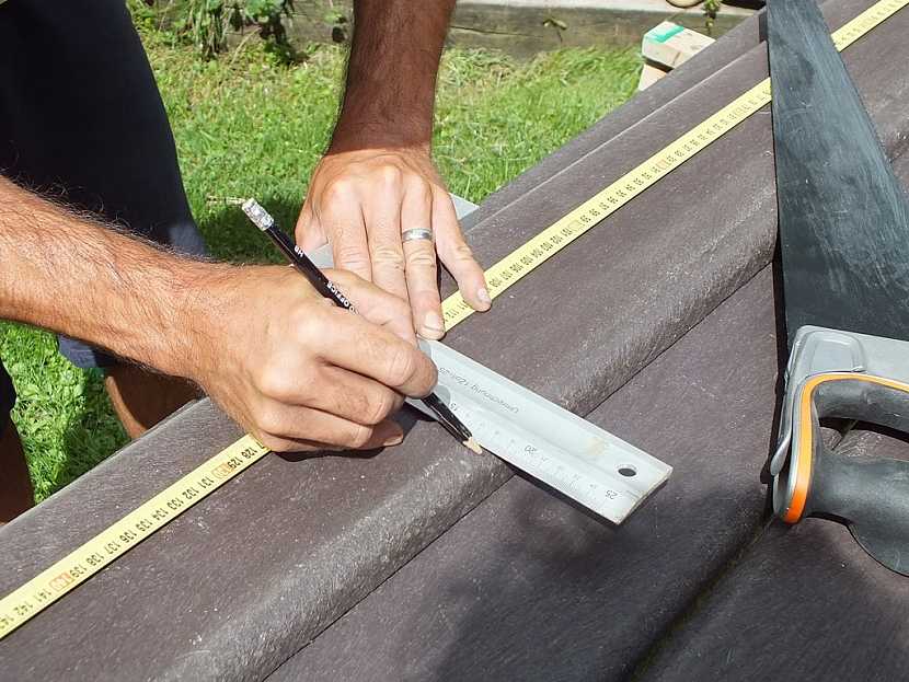 Renovace lavičky snadno a rychle - pomocí prken z Traplastu