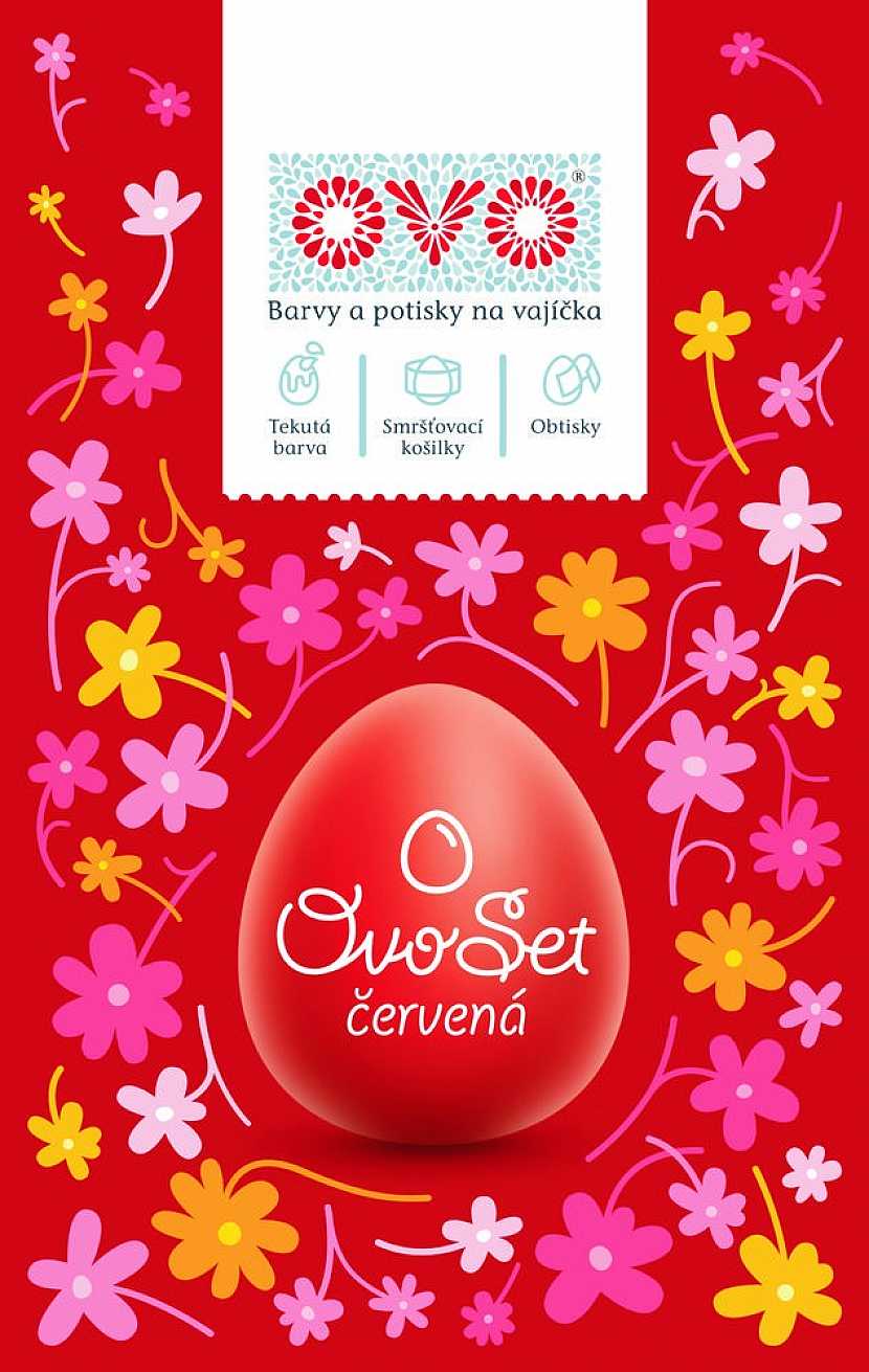 Zdobení velikonočních vajíček – barvy a obtisky OVO