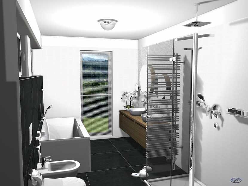 Inspirace pro koupelny - 2. díl - 20 nejlepších návrhů koupelen s designovými radiátory Zehnder