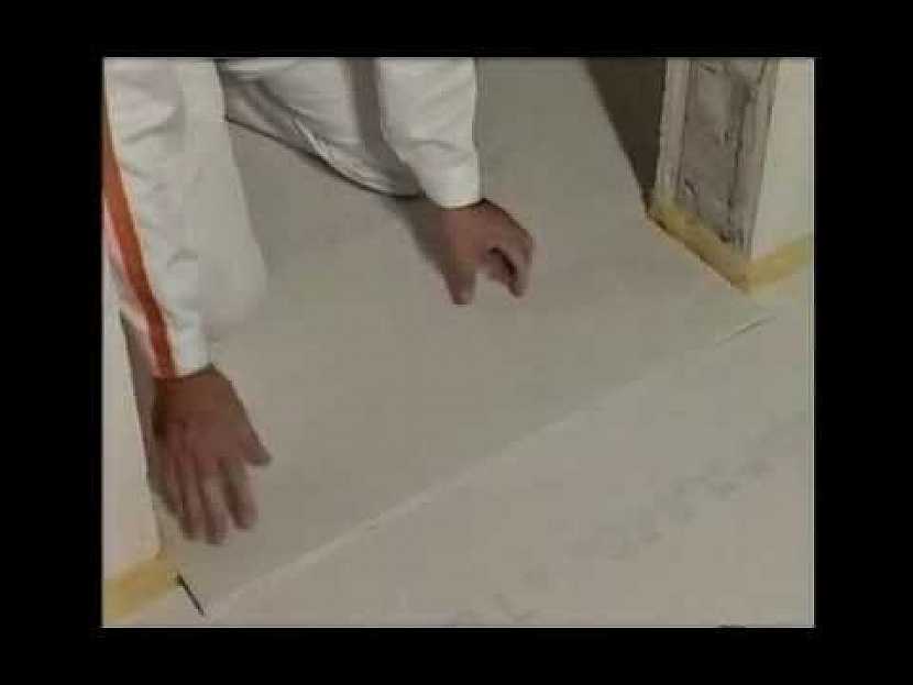 Video z pokládky podlahy pomocí podlahových prvků Fermacell