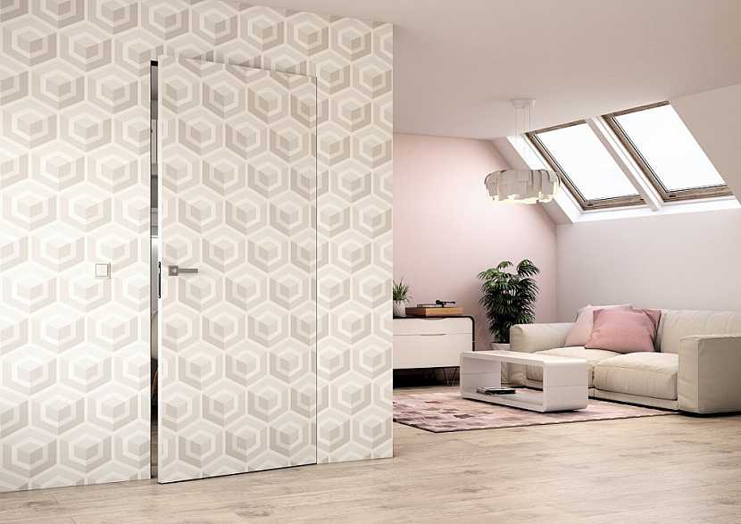 Dveře Elegant se speciálním kartonovým povrchem SAPELI, cena dveří na fotografii 15 950 Kč vč. DPH.