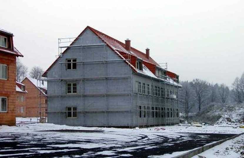 Aplikace stavebních materiálů v zimním období
