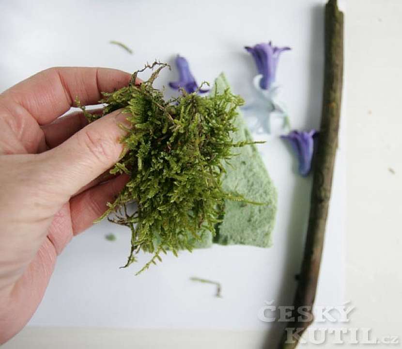 Výroba dekorace – hyacintový stromek