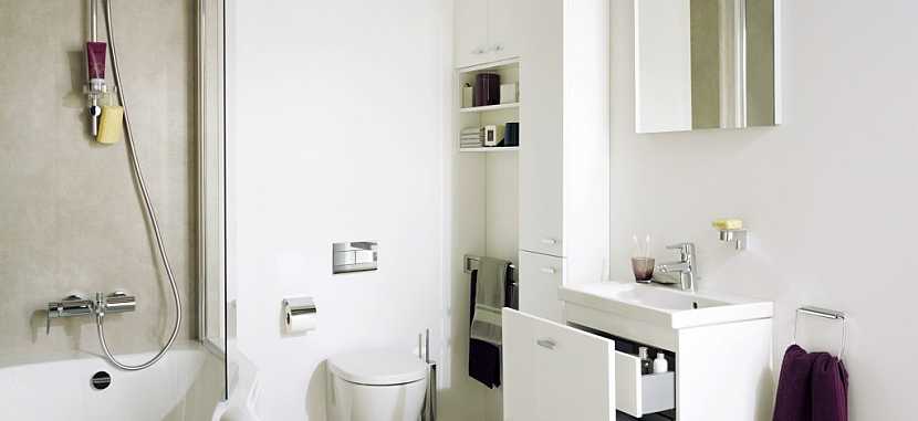 Nový trend v koupelnovém designu do malých koupelen Connect Space