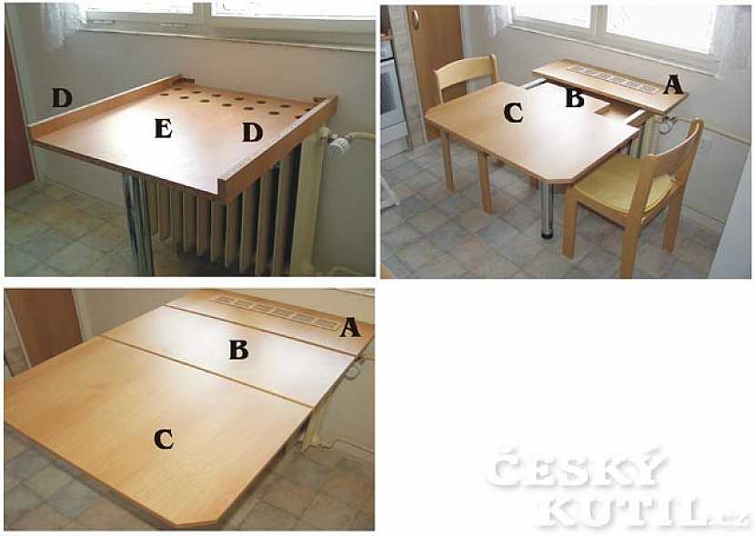 Jak vyrobit výsuvný stůl? - 2. díl.