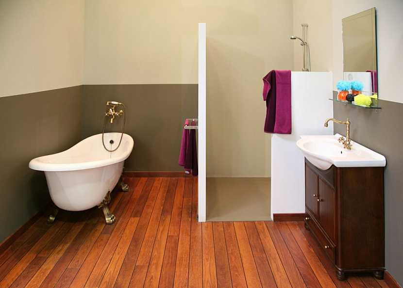 Koupelnový nábytek pomůže dotvořit retro styl koupelny