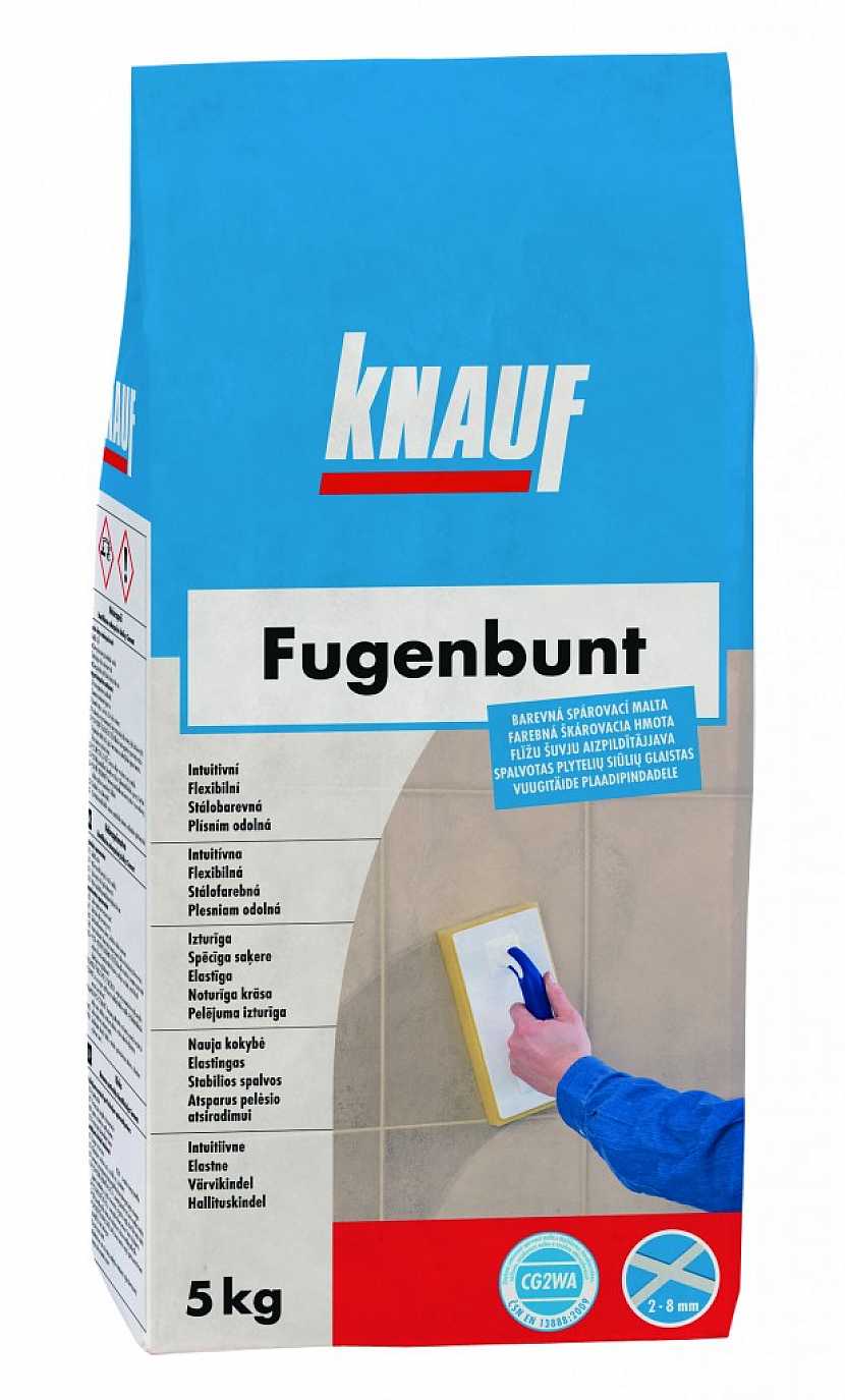 Nové balení spárovacích hmot Knauf Fugenbunt