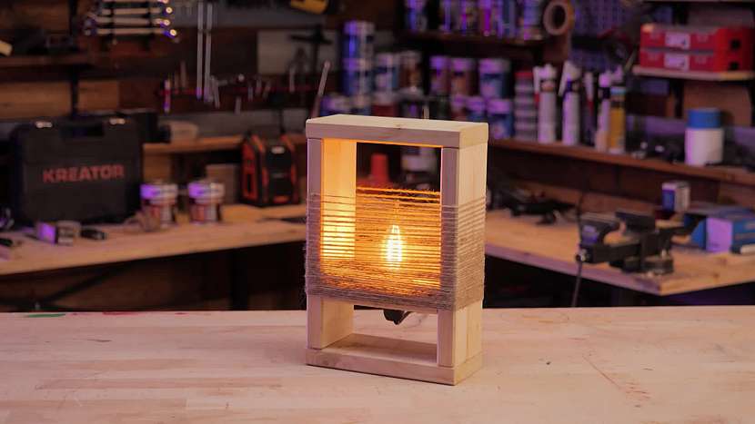 Jak si vyrobit praktickou a originální dřevěnou lampičku? (Zdroj: Prima DOMA MEDIA, s.r.o.)