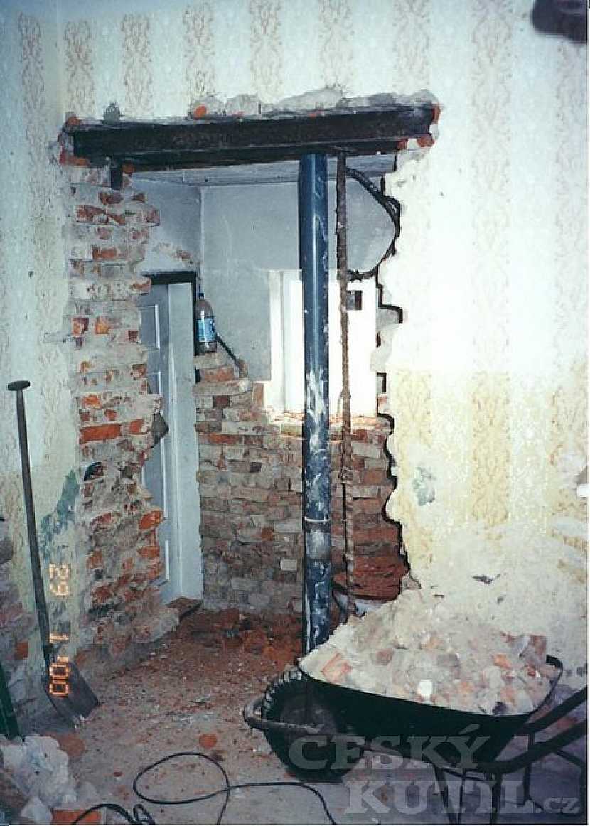 Nová koupelna v domě z roku 1867