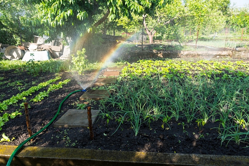 K závlahám lze připojit i dávkování hnojiva, což je vhodné tam, kde chybí živiny