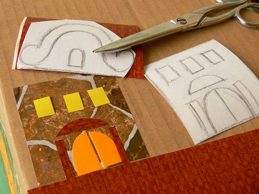 Výroba papírového pořadače z kartonu