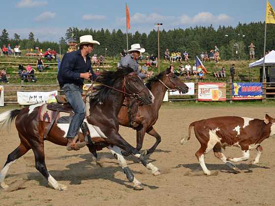 Mistrovství ČR v rodeu se koná tuto sobotu na Šiklově mlýně