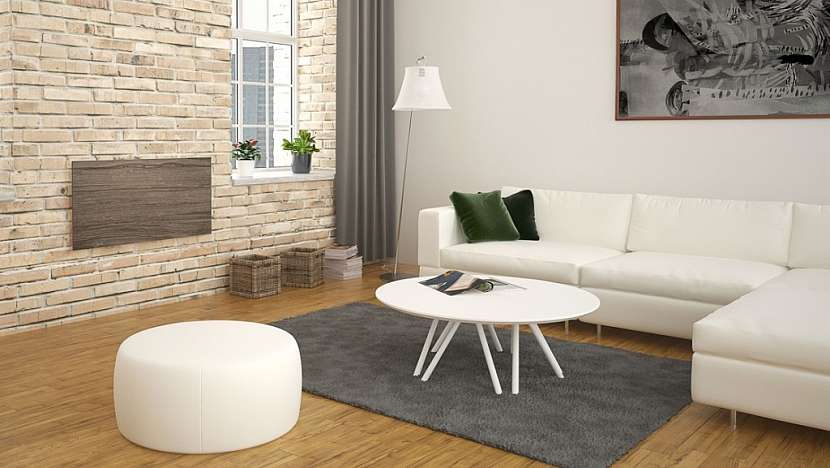Designový sálavý panel v dokonalé imitaci kamene ECOSUN NATURAL.