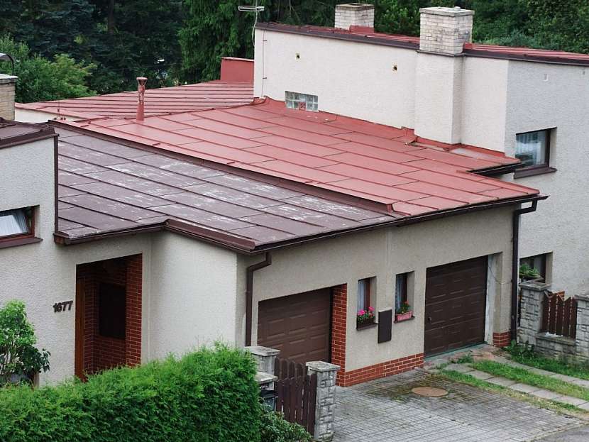 Recept na barvu pro natírání plechové střechy