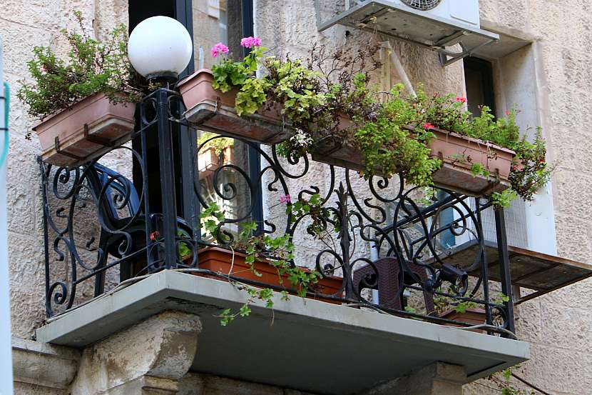 Balkon na sever nemusí být odsouzen k smutnému vzhledu bez zeleně 