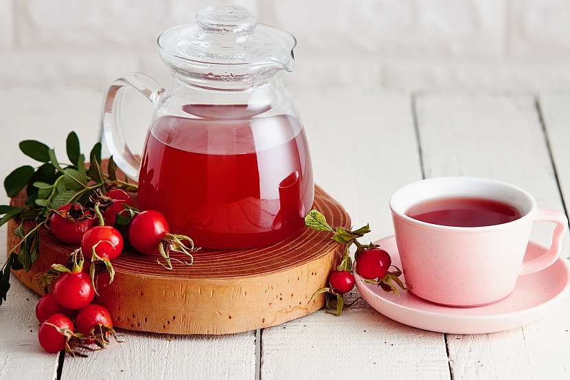 Šípkový čaj je výborným prostředkem pro posílení imunity