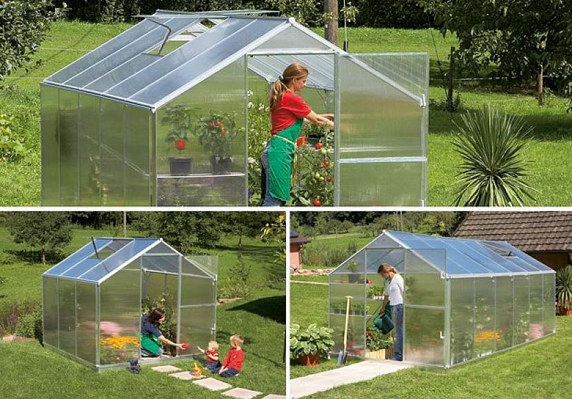 Zahrádkářské skleníky GARDENTEC